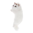 thumbnail image 2 of Juguetes de peluche, muñecos de , juguetes de peluche, almohada suave pa mascotas, 30 cm, simulación de gato, modelo de animal, decoraciones Derecha Colco muñeca de gato para niños, 2 of 8