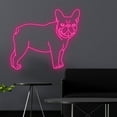 thumbnail image 2 of Handmadetneonsign French Bulldog Neon Sign, Cute Dog Neon Lights, Animal Signs, Nursery Wall Decoration, Puppy Dog Sign, Wall Décor, 2 of 5