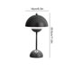 thumbnail image 3 of Lámpara de capullo de flor Lámpara de noche moderna regulable para dormitorio restaurante cafetería (negro), 3 of 3
