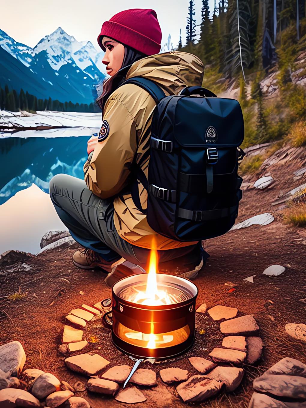 Emergency Survival Kit | Emergency Survival Backpack & First Aid Equipment for Camping Hiking Outdoor