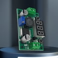 thumbnail image 2 of Módulo ajustable de voltaje reductor LM2596 DC-DC 3A con voltímetro LED (verde), 2 of 5