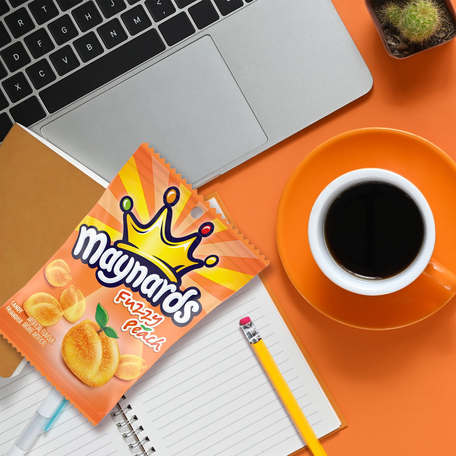 Maynards, Fuzzy Peach Candy, Gummy Candy, 154 g