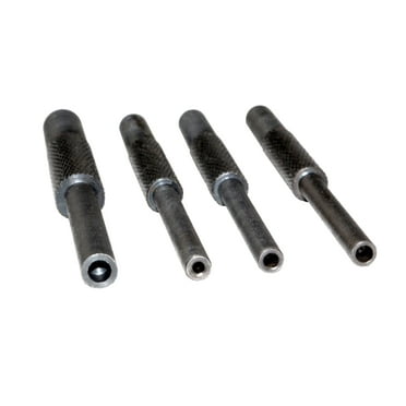 Steel Roll Pin Removal Kit Punch Starter Set Hollow End - Set of 4 1/16" 5/64" 3/32" 1/8"