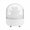 White, variant on Bluetooth Speaker Lamp with Smart Alarm Clock, Portable Wireless Bedside Reading Light, 3.86 in x 3.86 in x 4.92 in, 3 W Output, 1500 mAh Battery