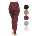 thumbnail image 3 of Stretch Is Comfort Women's and Plus Ultra Flex High Waist Full Length Leggings | Adult Small- 5x, 3 of 6