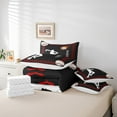 thumbnail image 4 of Baseball Comforter Set 7 Piece Bed in a Bag Twin,Baseball Bat Bedding Sets European Sports Ball Hobby Activity Player Sheet Set with Comforter,Competitive Game Room Decor, 4 of 5