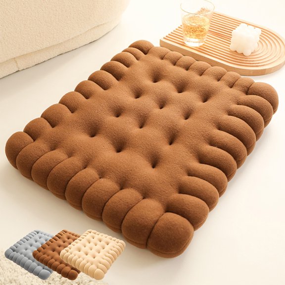 Chair Cushion Thickened Creative Chair Cushion Premium Foam with Removable Washable Cover for Enhanced Comfort and Support for Office Desk Chairs and Home Seating Topliu
