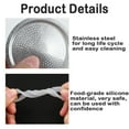thumbnail image 4 of Espresso Maker Moka Pot Replacement Includes 2 Filter and 4 Silicone Gasket Seal, 4 of 12