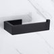 thumbnail image 1 of Portarrollos de papel higiénico YUANXCMXG Acero inoxidable 304 autoadhesivo Negro, 1 of 5
