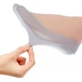 thumbnail image 5 of 6 Pairs No Show Socks Women Nylon Ultra Low Cut Non-Slip Thin Liner Socks Invisible Hidden Socks for Flats, 5 of 6