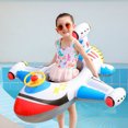 thumbnail image 4 of Flotador de bebé para piscina, flotador de avión inflable para niños pequeños Ormromra CPB-DE-SSW455-1, 4 of 5