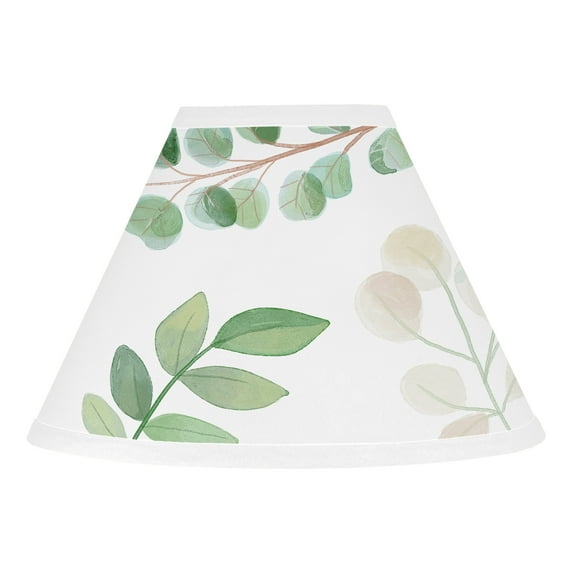 Sweet Jojo Designs Botanical Green and White Empire Lamp Shade