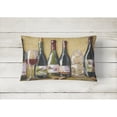 thumbnail image 2 of Carolines Treasures TMTR0271PW1216 Wine Du Vin by Malenda Trick Canvas Fabric Decorative Pillow, 12H x16W, multicolor, 2 of 3
