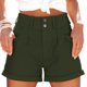 thumbnail image 2 of Pantalones cortos de cintura alta para mujer, pantalones cortos de verano para mujer, pantalones cortos con bolsillos de cintura alta, pantalones cortos casuales de verano para mujer Achieve More, 2 of 2