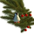 thumbnail image 2 of Penguin Christmas Ornament – Acrylic 2D Winter Holiday Hanging Accent, Cute Animal Decoration | Charming Tree Ornament, Durablee Acrylic Penguin Decor for Christmas Tree, Seasonal Party Decoration, 2 of 5