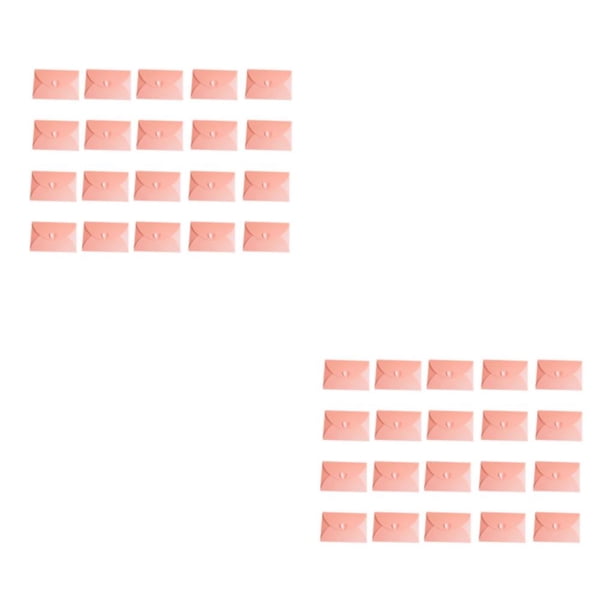 Paquete de 50 sobres de papel Kraft Toystoory rosa 155*105mm (M)