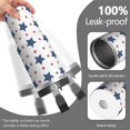 thumbnail image 5 of Modern 30oz Handheld Travel Tumbler with Handle – Double Wall Stainless Steel Insulated Cup, Flip Straw Lid, Leak-Proof & BPA-Free for Hot and Cold Drinks – Durable Coffee & Juice Mug Black, 5 of 7