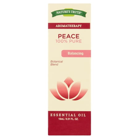 Nature's Truth Aromatherapy Peace Essential Oil Blend, 0.51 Fl Oz Nature's Truth Aromatherapy Peace Essential Oil Blend, 0.51 Fl Oz
