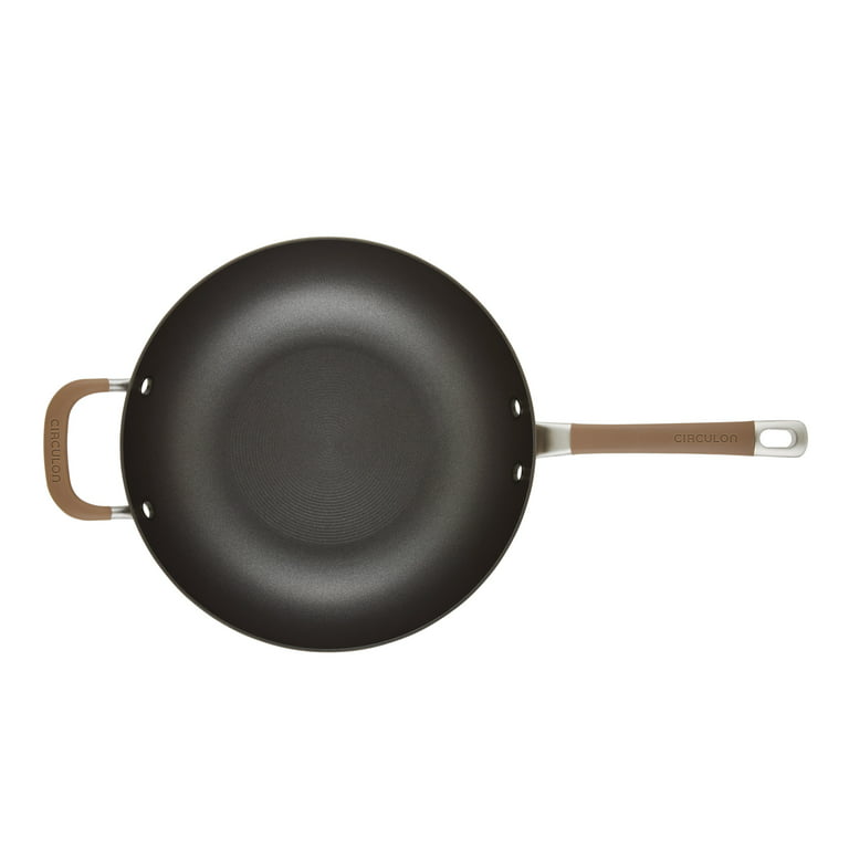 Circulon Premier Professional Hard Anodized Nonstick Cookware Induction Pots and Pans Set, 10 Piece, Bronze