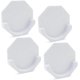 thumbnail image 1 of ER Paquete de 4 soportes adhesivos para barra de cortina de ducha, sin taladro, Wal Excelente Rendimiento, 1 of 5