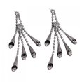thumbnail image 4 of Moderna Pendientes Aleación de Mujer Borlas Drop Dangle Pendientes jinwen Elegante perno prisionero del oído de las mujeres, 4 of 7