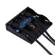 thumbnail image 3 of Tmvgtek 3.5" 20 Pines A 2 Puertos Usb 3.0 Hub + Hd Audio Pc Disquete Expansión Panel Frontal, 3 of 6