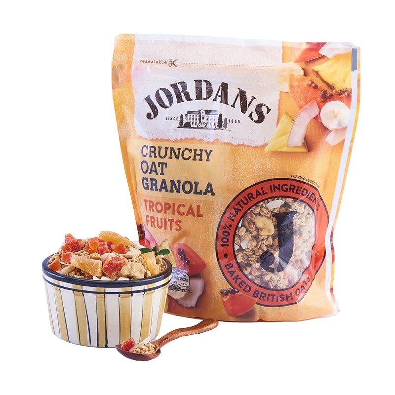 Jordans Tropical Fruits Crunchy Oat Granola
