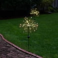 thumbnail image 3 of Solar LED Firework Garden Stake - Warm White Outdoor Decor Light, 3 of 8