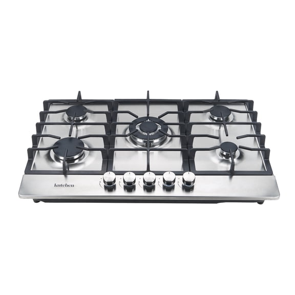 Parrilla Gas Kutchen Kpg57176s 5 Quemadores Acero Inoidable. 76cm KUTCHEN KPG57176S EMPOTRE GAS