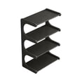 thumbnail image 2 of Shoe Rack, Four Tier Shoe Rack, Shoe Organizer, Bedroom Closet Shoe Rack, Entryway Storage, Plastic Shoe Shelf, Daily Use Shoe Storage, Ventilated Shoe Rack, 2 of 9
