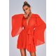 thumbnail image 4 of Minivestido plisado Dress Lizew para mujer, 100% poliéster, 4 of 6