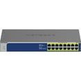 thumbnail image 3 of NETGEAR 16-Port Gigabit Ethernet High-Power PoE+ Unmanaged Switch with 8-Ports. Gray, 3 of 3