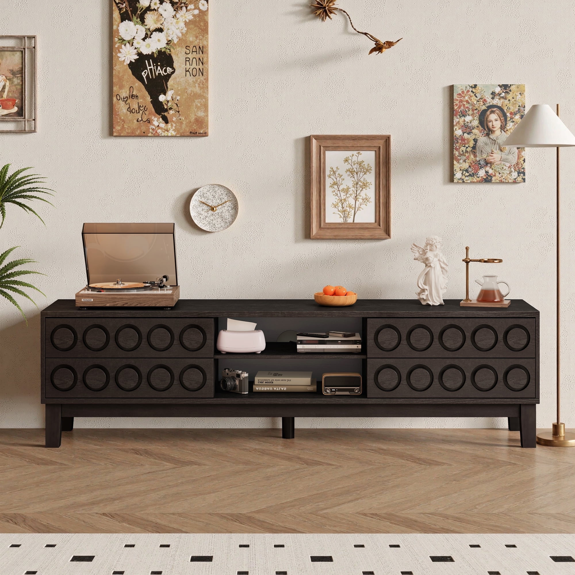 Oubayajia Solid Mid-Century Modern 63