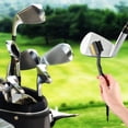 thumbnail image 4 of 30 Cepillos para Palos de Golf y Limpiador de Ranuras para Palos, Limpiador de Ranuras de Limpieza de Doble Cara con Clips, Color Negro, 4 of 5