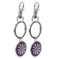 thumbnail image 2 of MOVTOTOP Mini Dartboard Keychain Zinc Alloy Multi Color Great Gift Idea for Decoration Use 2 Pieces, 2 of 8