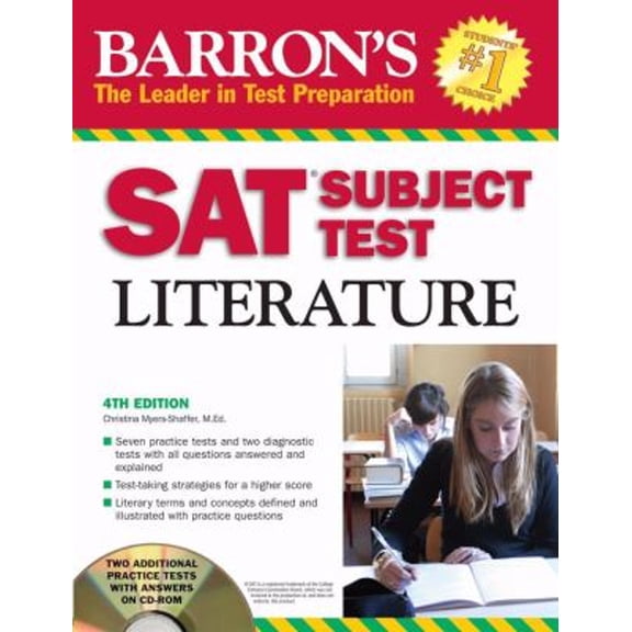 Pre-Owned Barron's SAT Subject Test Literature 2009 (Barron's: The Leader in Test Preparation) (Paperback) 0764194178 9780764194177