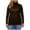 Brown, variant on AherBiu Winter Tops for Women Turtleneck Lightweight Basic Layer Comfy T Shirts Long Sleeve Top Tees Undershirt