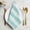 Green, variant on Aqua Striped Cloth Napkins, Rustic Farmhouse Stripes Washable and Reusable Dinner Napkins Set of 6, Table Napkin for Kitchen Party Birthday Wedding Hotel Housewarming 20"x20"