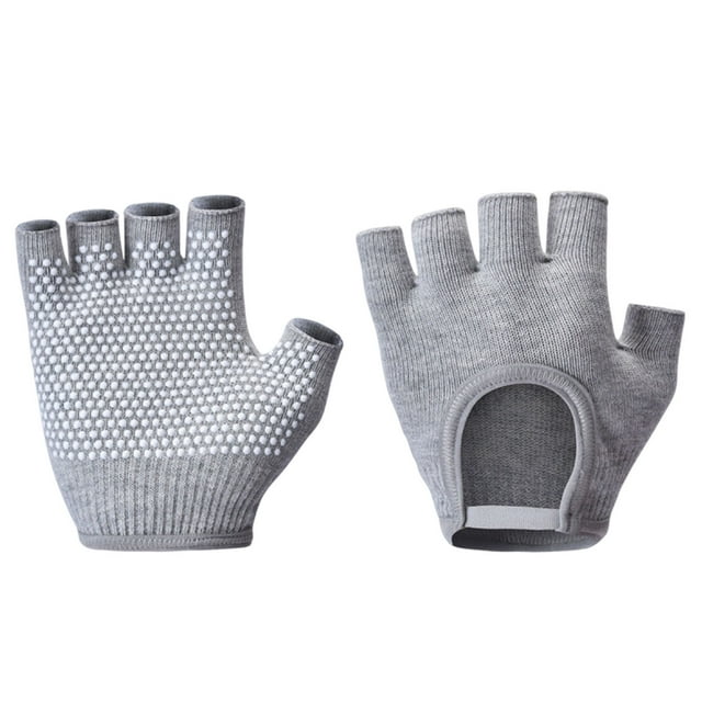 Non- Fingerless Yoga Gloves for Enhanced Grip During Fitness Training and Aerial Exercise