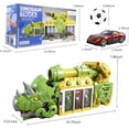 thumbnail image 7 of Dinosaur Truck Toys with Ejection Shooting Game PETSCOOL Triceratops Car Playset and Foldable Storage Garage for Kids Aged 3 To 12, 7 of 7