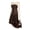 Brown Beige, variant on Grebrafan Women 3-Piece Steampunk Costume Set (Blouse, Gothic Corset, Skirt) 5XL Black