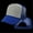 Ryl/gry [v03-m11-f15], variant on 212 Ind. Mesh Cap, Nvy/Gry [V02-M12-F15]