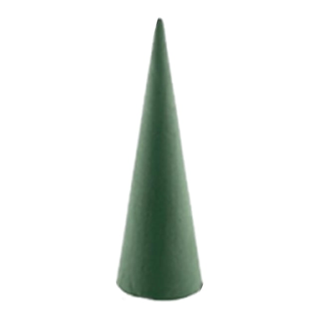 Árbol de Navidad con bloques florales en forma de cono, decoración navideña para fiestas, centro de mesa para las fiestas. 1 pieza