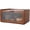 Brown Plus, variant on Modern Bamboo Bread Box for Kitchen Countertop, Large Capacity Bread Storage Container with Clear Acrylic Window, Eco-Friendly Bread Keeper, Sleek Kitchen Pantry Organizer