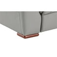 thumbnail image 6 of Titan Furnishings Modern Faux Leather Upholstered Chair in Gray, 6 of 9