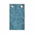 thumbnail image 1 of Scallop Hanging Pocket Organizer, Continuous Underwater Creatures Pattern Shells Starfish, Printed Polyester Storage Bag with Pockets, 9" x 27", Sea Blue Dark Seafoam, 1 of 2