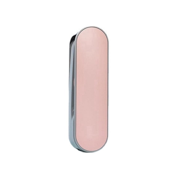 Portable Handheld Fan Mini Silent Usb Charging Desktop Folding Fan Small and Simple Fan (Pink)