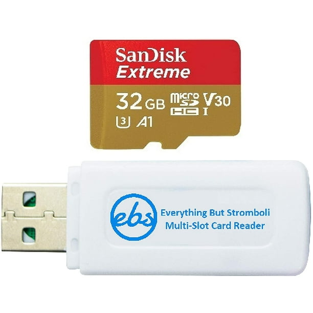 Sandisk Extreme 32gb Microsdhc Memory Card For Dji Pocket 2 Osmo Series Uhs 1 U3 V30 A1 4k Class 10 Speed Grade 3 Sdsqxaf 032g Gn6mn Bundle By Brand Sandisk Walmart Com Walmart Com