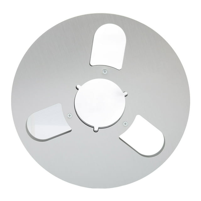 Recolección vacía de 1/4 10,5 pulgadas, adecuada para carrete de aleación de aluminio de 3 orificios para grabadora de cinta