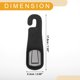 thumbnail image 4 of Gancho Universal para Reposacabezas de Asiento de Automóvil, 1 Pcs, Negro, Cuero Sintético, Metal, 7.05"x2.09", 4 of 7